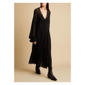 KHAITE The Rami Dress In black